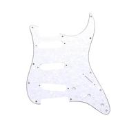 Set de guitarra eléctrica Pickguard Placa Rascadora Precableada De Golpeador De 11 Agujeros Para Guitarra Eléctrica Con Tornillos(4ply A)