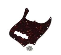 Set de guitarra eléctrica Pickguard Tornillos Para Golpeador De Bajo Eléctrico Piezas De Bajo De 4 Cuerdas 7 Colores A Elegir(4Ply C)