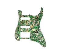 Set De Guitarra Eléctrica SSS Golpeador De Guitarra Humbucker PAF De 11 Agujeros HSS Sin Orificio De Control(4)