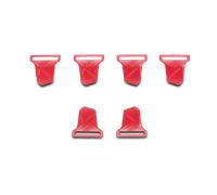 §Set de Hebillas para Rodilleras Alpinestars Bionic 10 y 7 Rojo§