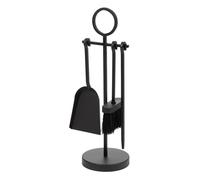 Set de herramientas de metal para la chimenea negras