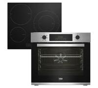 Set de horno y zona de cocción BBIE12300XD (Volumen horno: 72 l, Inox/Negro)
