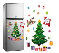 Set de imanes árbol Navidad Papá Noel Magnético Y Creativo Decorativo