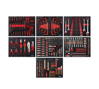 Set De Inserciones Para Carro De Taller Con 7 Inserciones De Espuma
