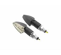 Set de Intermitentes M10 Led Negro Arrow Transparente Cristal