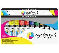 Set De Introducción De Pintura Acrílica Daler Rowney System 3 10 X 22Ml