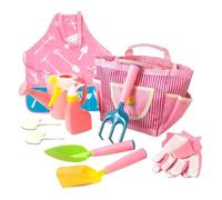 Set de Jardinería para Niños | Juguetes Ligeros para el Exterior - Set de Jardín para Niñas con Útiles de Patio - para Cumpleaños Vacaciones Pascua Guardería Jardín de Infancia Patio Trasero