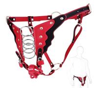 Set de Jaula de Castidad Transpirable para Hombre con Cage y Sistema de Anillos, Accesorio BDSM Bondage Fetish para Parejas y Juegos de Rol Adultos