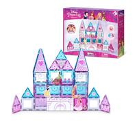 Set de Juego de 70 Piezas de baldosas magnéticas del Castillo de Las Princesas Disney S1