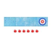Set De Juego De Golf para Mesa | Tapete Interactivo Plegable En Partes - Juego De Curling Y Bolos De Escritorio - para Niños Adolescentes Amigos Compañeros De Clase Sala De Estar
