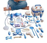 Set de Juego de Médicos para Niños,Maletín Hospital con Luz y Sonido | Set de Juego para Hospital Infantil - para Casa Escuela Preescolar Cumpleaños Aula