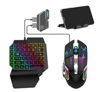Set De Juego Hedical - Combo Del Teclado, Teclado Para Juegos Pequeños | Accesorios Profesionales, De Carga Rápida, Para Jugadores De PC, Perfecto Lat