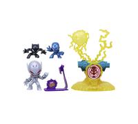 Set de juego marvel stunt squad villain knockdown