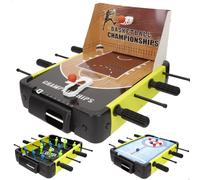 ColorBaby CB Games Set 3 Juegos de Mesa, Futbolín, Básquet, Air Hockey, para 1 ó más Jugadores, Juguetes niños 6 años, para Jugar en casa (39469)
