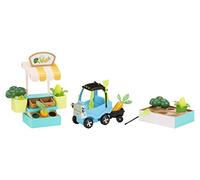 Set de juegos Little Tikes Let's Go Cozy Coupe Farmers Market con Vehículo Push and Play para Jugar en el Suelo o Sobre la Mesa - Para Niños de 3+ Años