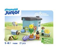 Set de juguete PLAYMOBIL 71690 Jardín Multicolor Plástico 21 piezas