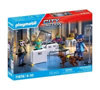 Set de juguete PLAYMOBIL City Action 71876 Robo de Diamantes Multicolor con Figuras y Accesorios