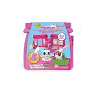 Set de juguetes Crayola Washimals Pets Spa Salón de belleza y spa Rosa