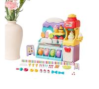 Set De Juguetes De ,Juguetes Sensoriales De Masa Falsa - Kit De Utensilios De Panadería con Arcilla De Secado Al Aire - para Niños Y Niñas Hogar Viaje Educación En Casa Cumpleaños Navidad