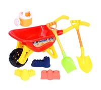 Set De Juguetes Playeros Juegos Areneros Brillantes Carretilla Palas