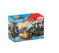 PLAYMOBIL® Starter Pack Policía: Entrenamiento para el peligro