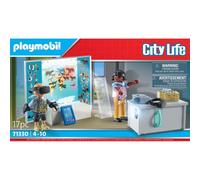 PLAYMOBIL City Life 71330 Aula Virtual, proyector en Funcionamiento, Tableta y Gafas VR para Juegos de rol creativos, Juguetes para niños a Partir de 4 años