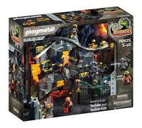 PLAYMOBIL Dino Rise 70925 Dino Mine, Tren minero con vehículos y trampas, Juguetes para niños a Partir de 5 años