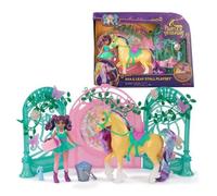 Set de juguetes Spin Master Unicorn Academy Ava & Leaf con unicornio de cambio de color 13 cm