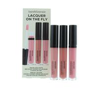 Set de labiales líquidos bareminerals gen nude lacquer on the fly set