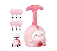 Set de Lanzamiento de Globos - Sin Pilas con Bomba Manual | Juguete Educativo de Coche Propulsado por Globo | para Niños Niñas Preescolares en Patio Aula de Cumpleaños