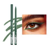 Set de lápiz de ojos, lápiz de ojos mate con brillo, delineador de ojos retráctil cremoso, pigmentado de secado rápido, resistente al agua y a las manchas, crea líneas audaces y definidas (#04)