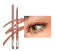 Set de lápiz de ojos, lápiz de ojos mate con brillo, delineador de ojos retráctil cremoso, pigmentado de secado rápido, resistente al agua y a las manchas, crea líneas audaces y definidas (#05)