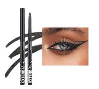 Set de lápiz de ojos, lápiz de ojos mate con brillo, delineador de ojos retráctil cremoso, pigmentado de secado rápido, resistente al agua y a las manchas, crea líneas audaces y definidas (#12)