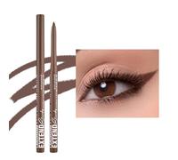 Set de lápiz de ojos, lápiz de ojos mate con brillo, delineador de ojos retráctil cremoso, pigmentado de secado rápido, resistente al agua y a las manchas, crea líneas audaces y definidas (#09)
