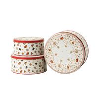 Set De Latas Para Galletas Hutschenreuther Christmas Love 3 Piezas