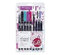 Set de lettering Tombow, lápices + goma de borrar, incluye instrucciones, diseñado por la señora Hölle
