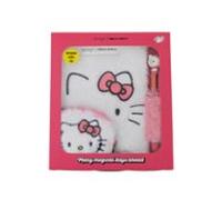 Set De Libreta A5 De Peluche Monedero Y Boli - Hello Kitty