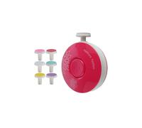 Set de lima eléctrica para uñas de bebé con 6 cabezales de pulido. Set de manicura para recién nacidos,