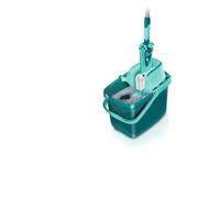Set de limpieza de suelo Leifheit Combi XL 55360, fregona, cubo escurridor de 12 L y funda micro duo, mopa de 42 cm