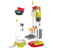 Set De Limpieza para Niños,Suministros De Juego Educativos Realistas,Aspiradora De Juguete | para Niños Preescolares Actividades Familiares Tareas Domésticas Juego Interior Cumpleaños Y Fiestas