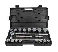 Set de llaves awtools 21 piezas 3/4', con maletín de plástico, juego