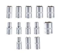 Set de Llaves Hexagonales 1/4 Pulgada 4mm-14mm Llave de Carraca con Cabezal | Set de Vasos de Llave para Mecanicos para Tecnicos Hogar Industria Carretera Taller Garaje