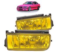 Set De Luces Antiniebla Color Amarillo Cristal Para BMW 3 E36 1991-1999