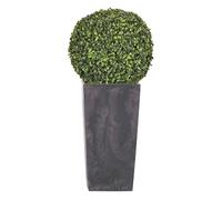 Set de maceta alta 35 l prosperplast urbi square effect de plástico con depósito en color antracita, 55 (alto) x 29,5 (ancho) x 29,5 (profundo) cms +