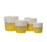 Set de Maceteros KSD Tricolor 100% Reciclado (4 Unidades) - Marca: KSD - EAN: 8720725751996