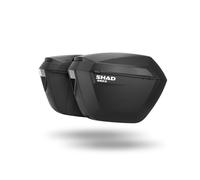 Set de maletas laterales SH23 negro Shad de 23 Lts