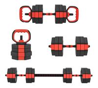 Set de Mancuernas 4 en 1 SPORTNOW - Ajustable 25 KG para Entrenamiento en Casa