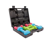 Set de mancuernas de 12 kg con estuche