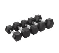 Set de Mancuernas Hexagonales de Cross Training Viok Sport 2,5-20kg - Acero y Caucho para Ejercicios de Musculación en Casa o Gimnasio