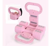 Set de Mancuernas Regulables, Pesa Rusa 5 kg para Mujer - Mancuerna 1 kg (2-en-1), Kit Pesas Gimnasio en Casa, Discos Mancuernas Regulable Weights Entrenamiento en Casa